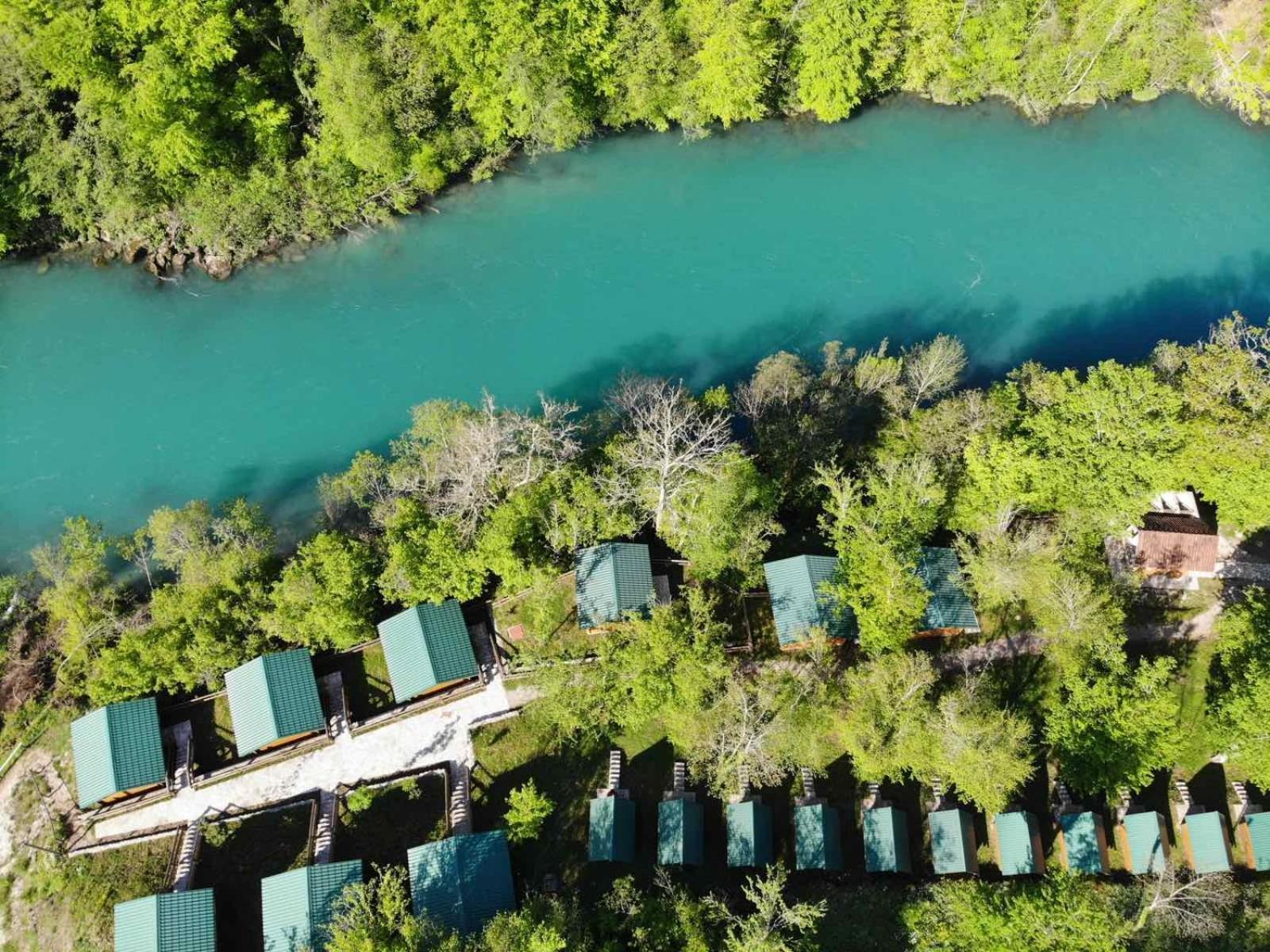 Rafting Tara Camp Highlander Hotell Bastasi Exteriör bild